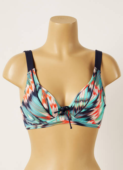 Sutien de costum de baie albastru LIVIA femeie