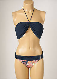 Costum de baie din două piese elasticitate albastru BANANA MOON femme