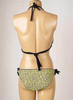 Costum de baie din două piese elasticitate top triunghiuri verde BANANA MOON femeie