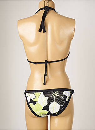 Costum de baie din două piese elasticitate top triunghiuri negru BANANA MOON femeie
