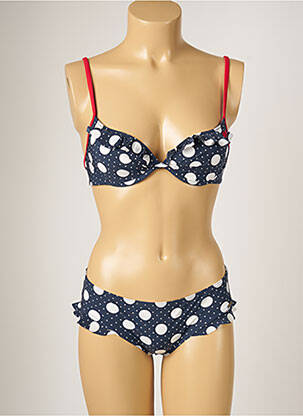 Costum de baie din două piese albastru BANANA MOON femeie