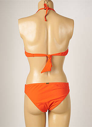 Costum de baie din două piese elasticitate top sutien modelat portocalie BANANA MOON femeie