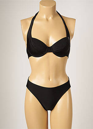 Costum de baie din două piese elasticitate negru BANANA MOON femeie