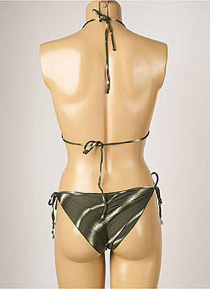 Costum de baie din două piese elasticitate top sutien modelat verde BANANA MOON femeie