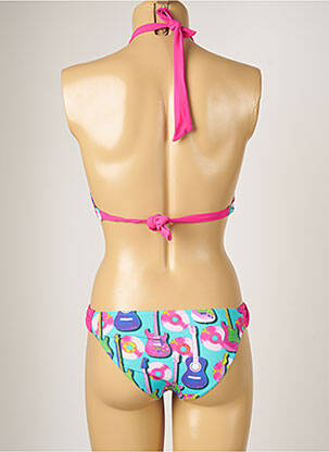 Costum de baie din două piese elasticitate albastru BANANA MOON femeie
