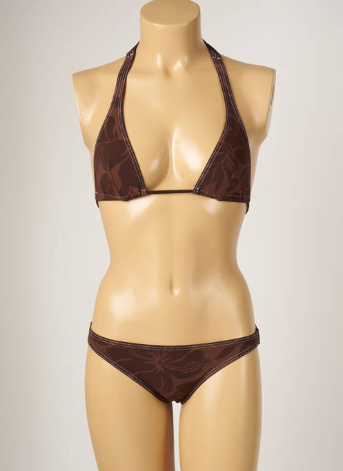 Costum de baie din două piese maro BANANA MOON femeie