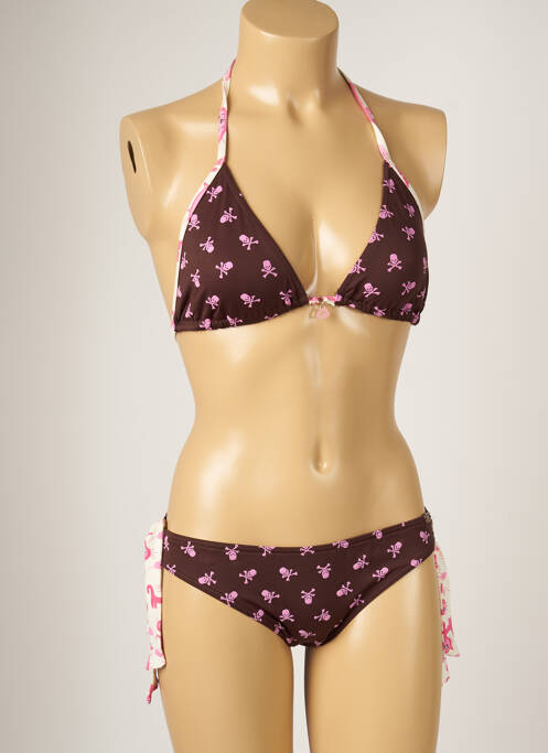 Costum de baie din două piese maro BANANA MOON femeie