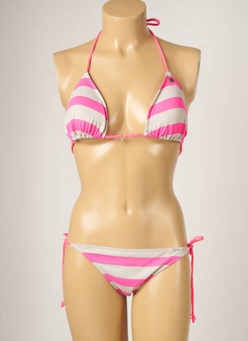 Costum de baie din două piese roz BANANA MOON femeie