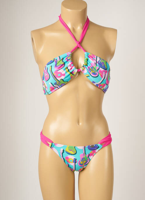 Costum de baie din două piese albastru BANANA MOON femeie