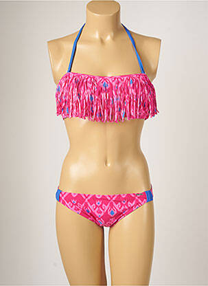 Costum de baie din două piese elasticitate top sutien modelat roz BANANA MOON femeie