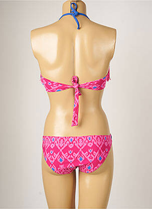 Costum de baie din două piese elasticitate top sutien modelat roz BANANA MOON femeie