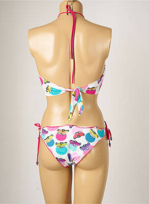 Costum de baie din două piese elasticitate top sutien modelat roz BANANA MOON femeie