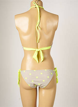 Costum de baie din două piese elasticitate top sutien modelat gri BANANA MOON femeie
