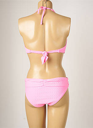 Costum de baie din două piese elasticitate top sutien modelat roz BANANA MOON femeie