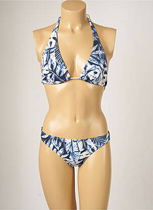 Costum de baie din două piese elasticitate albastru BANANA MOON femeie