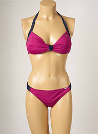 Costum de baie din două piese elasticitate top sutien modelat violet BANANA MOON femeie