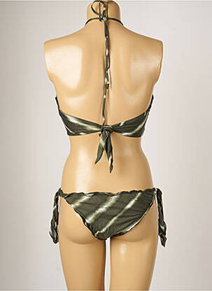 Costum de baie din două piese elasticitate top sutien modelat verde BANANA MOON femeie