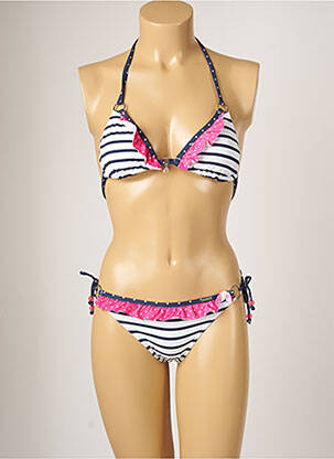 Costum de baie din două piese albastru BANANA MOON femeie