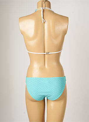 Costum de baie din două piese elasticitate top triunghiuri albastru BANANA MOON femeie