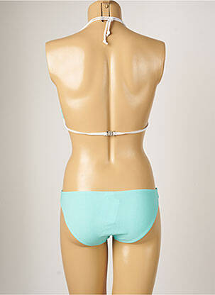 Costum de baie din două piese elasticitate top triunghiuri albastru BANANA MOON femeie