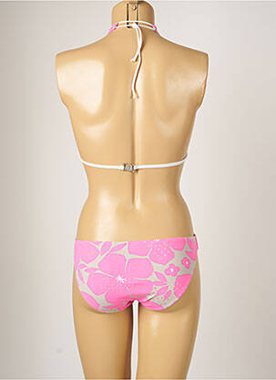 Costum de baie din două piese elasticitate roz BANANA MOON femeie