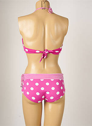 Costum de baie din două piese elasticitate top sutien modelat roz BANANA MOON femeie