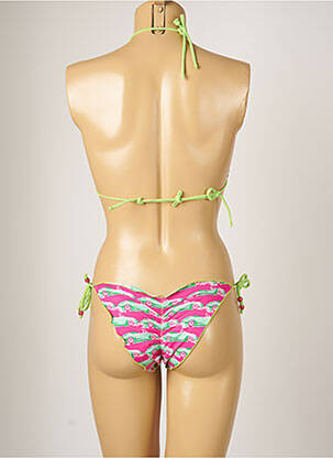 Costum de baie din două piese elasticitate top sutien modelat roz BANANA MOON femeie