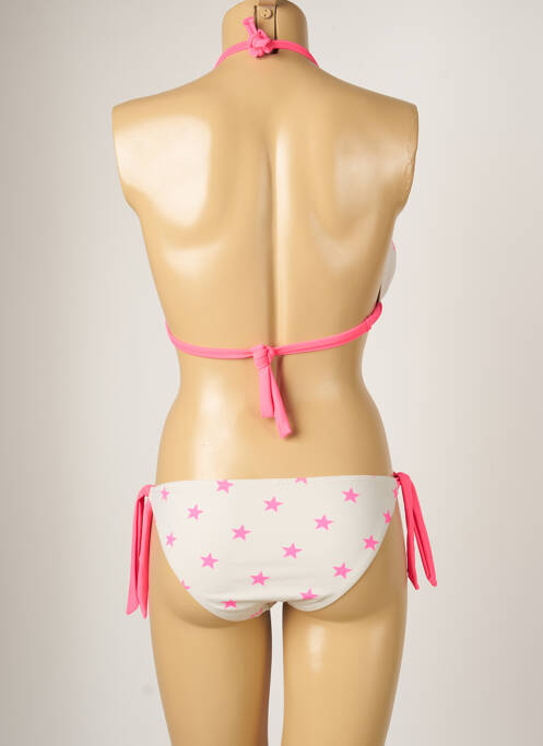 Costum de baie din două piese elasticitate top sutien modelat gri BANANA MOON femme