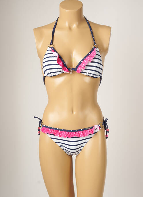 Costum de baie din două piese albastru BANANA MOON femeie