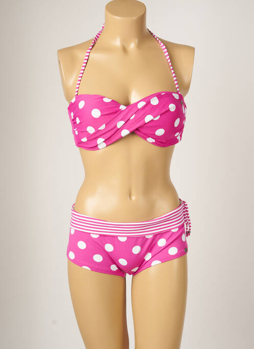 Costum de baie din două piese roz BANANA MOON femeie