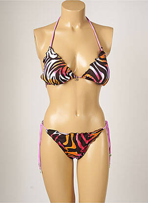 Costum de baie din două piese elasticitate top sutien modelat violet BANANA MOON femeie