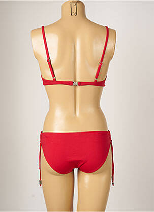 Costum de baie din două piese elasticitate top sutien modelat roșu BANANA MOON femeie