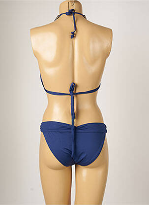 Costum de baie din două piese elasticitate top sutien modelat albastru BANANA MOON femeie
