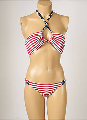 Costum de baie din două piese roșu BANANA MOON femeie