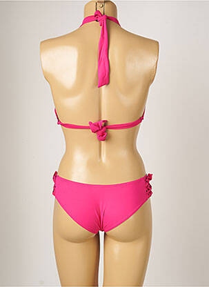 Costum de baie din două piese elasticitate top sutien modelat roz BANANA MOON femeie