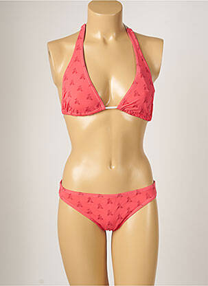 Costum de baie din două piese elasticitate roz BANANA MOON femeie
