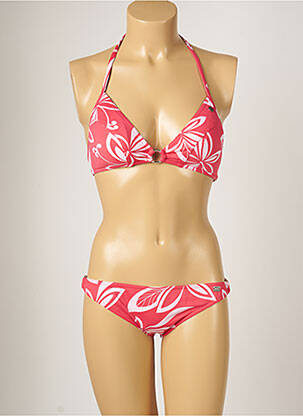 Costum de baie din două piese elasticitate top sutien modelat roz BANANA MOON femeie