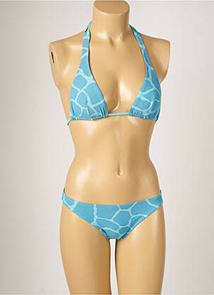Costum de baie din două piese elasticitate albastru BANANA MOON femeie