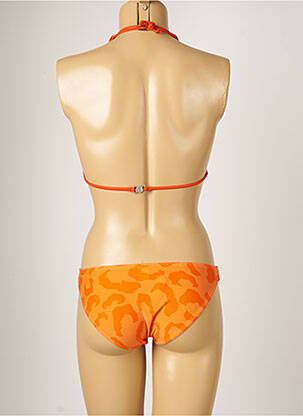 Costum de baie din două piese elasticitate portocalie BANANA MOON femeie