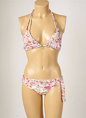 Costum de baie din două piese elasticitate roz BANANA MOON femeie