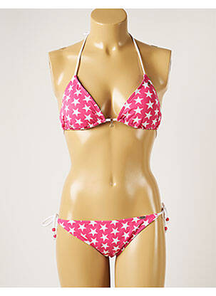 Costum de baie din două piese roz BANANA MOON femeie