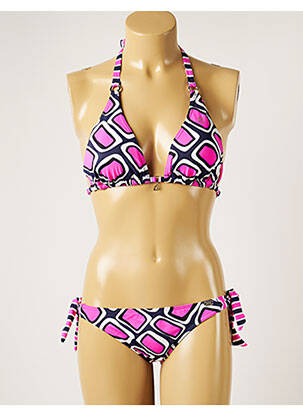 Costum de baie din două piese roz BANANA MOON femeie