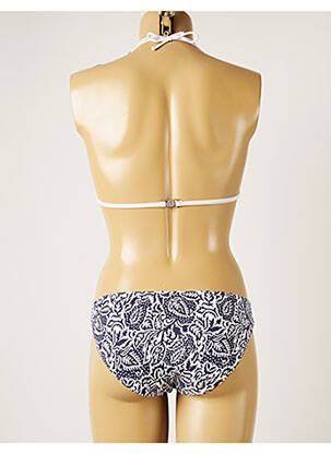 Costum de baie din două piese elasticitate top triunghiuri albastru BANANA MOON femeie