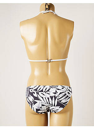 Costum de baie din două piese elasticitate top triunghiuri negru BANANA MOON femeie