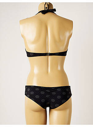 Costum de baie din două piese elasticitate sutien cupe întregi cu decolteu înalt gri BANANA MOON femeie