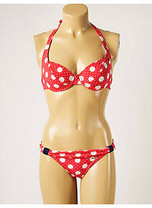 Costum de baie din două piese roșu BANANA MOON femeie