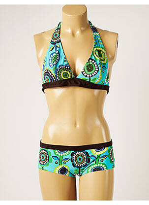 Costum de baie din două piese albastru BANANA MOON femeie