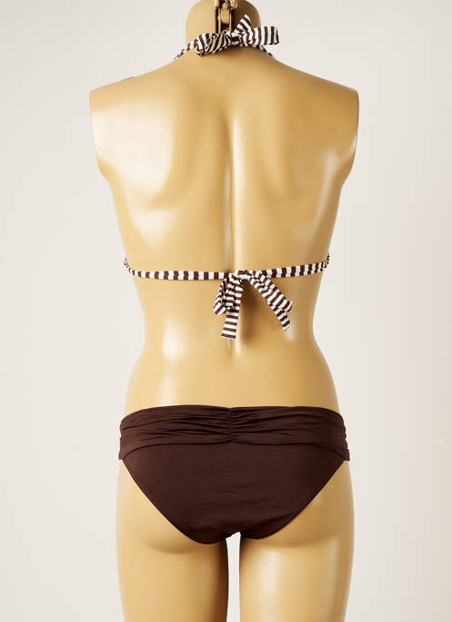 Costum de baie din două piese maro BANANA MOON femeie