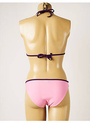 Costum de baie din două piese elasticitate top triunghiuri violet BANANA MOON femeie