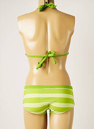 Costum de baie din două piese elasticitate sutien cu susținere înaltă și burete detașabil verde BANANA MOON femeie